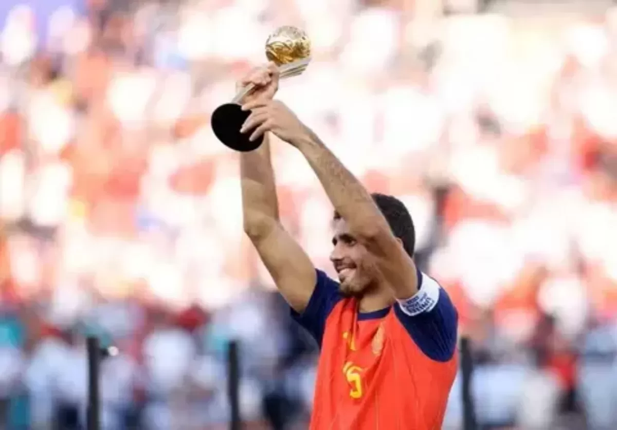 Kapten Timnas Spanyol, Rodri, sabet gelar Bola Emas. (FIFA)