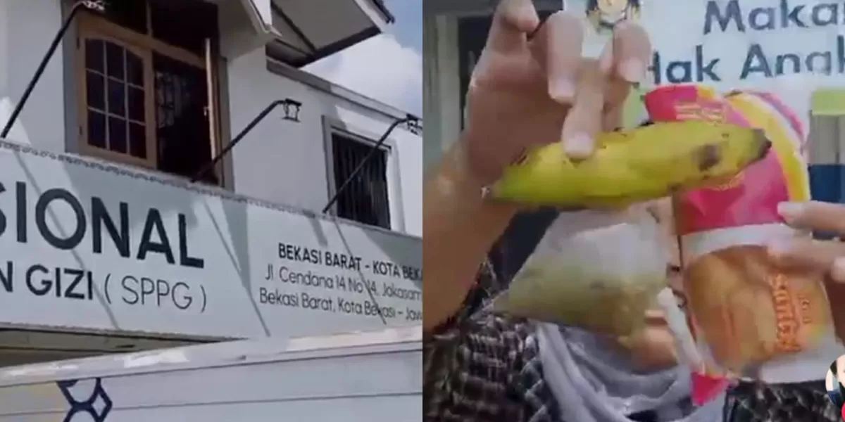 Viral Emak-emak Geruduk Kantor SPPG Bekasi Barat, Keluhkan Menu MBG yang Dibagikan saat Ramadan. (Foto: TikTok @atindiskandar )
