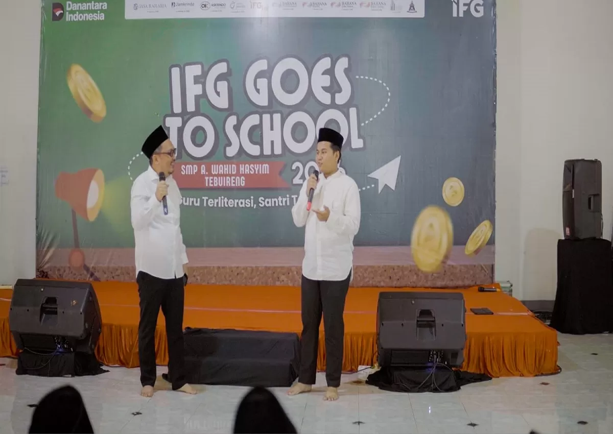 program IFG Goes to School 2026 di SMP A. Wahid Hasyim &ndash; Pondok Pesantren Tebuireng, Jombang.