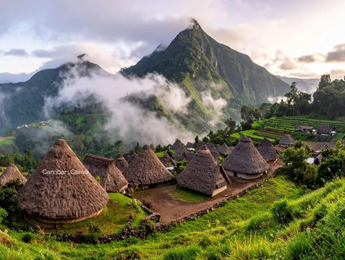 Pesona keindahan Desa Wae Rebo di Nusa Tenggara Timur (Instagram)