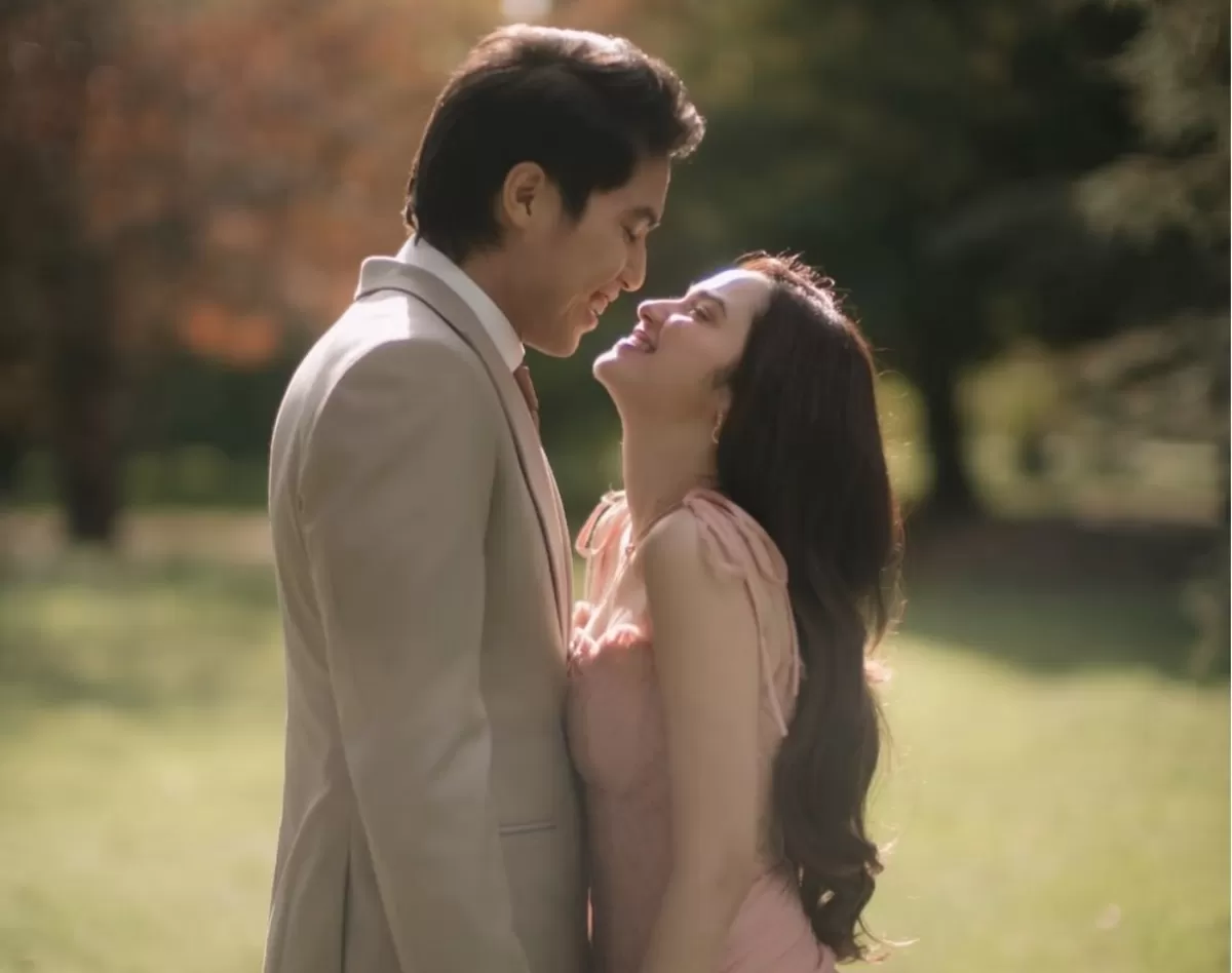 Syifa Hadju dan El Rumi menggelar prewedding di kebun botani kerajaan, London, Inggris (Instagram @syifahadju)