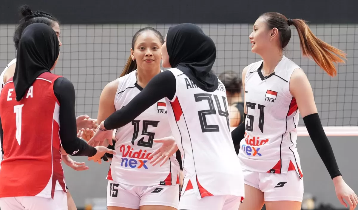 Timnas voli putri Indonesia. (FB SAVA/Indotren.com)