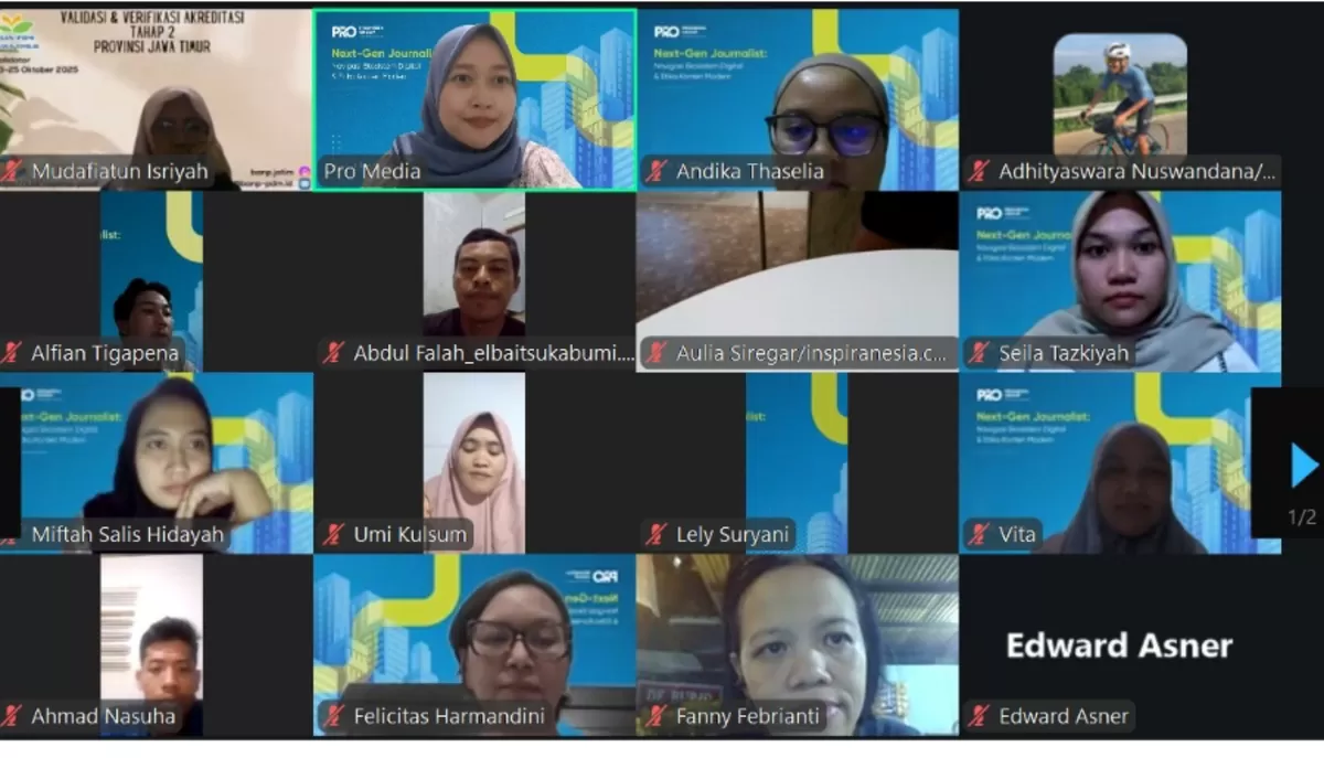 Bootcamp Promedia Group Next-Gen Journalist hari pertama.  (Dok. Promedia)