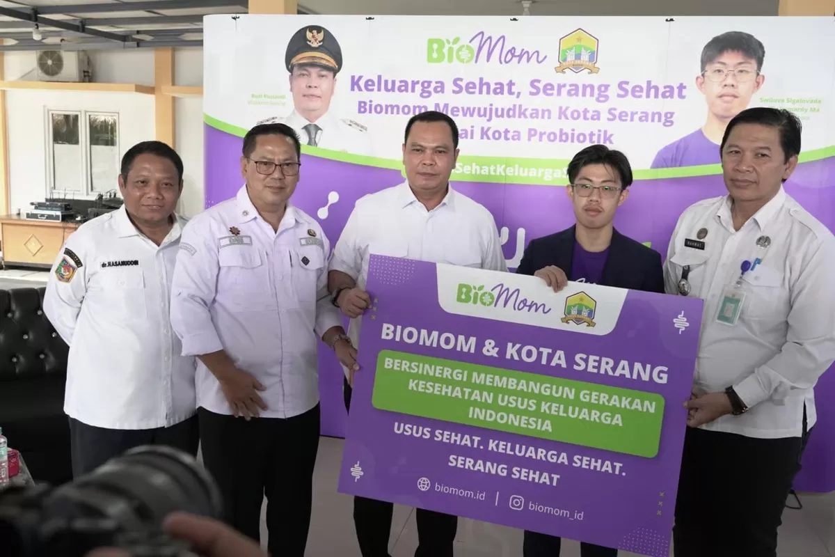 Swiluva Ma Dirikan BioMom Wujudkan Kota Probiotik di Indonesia