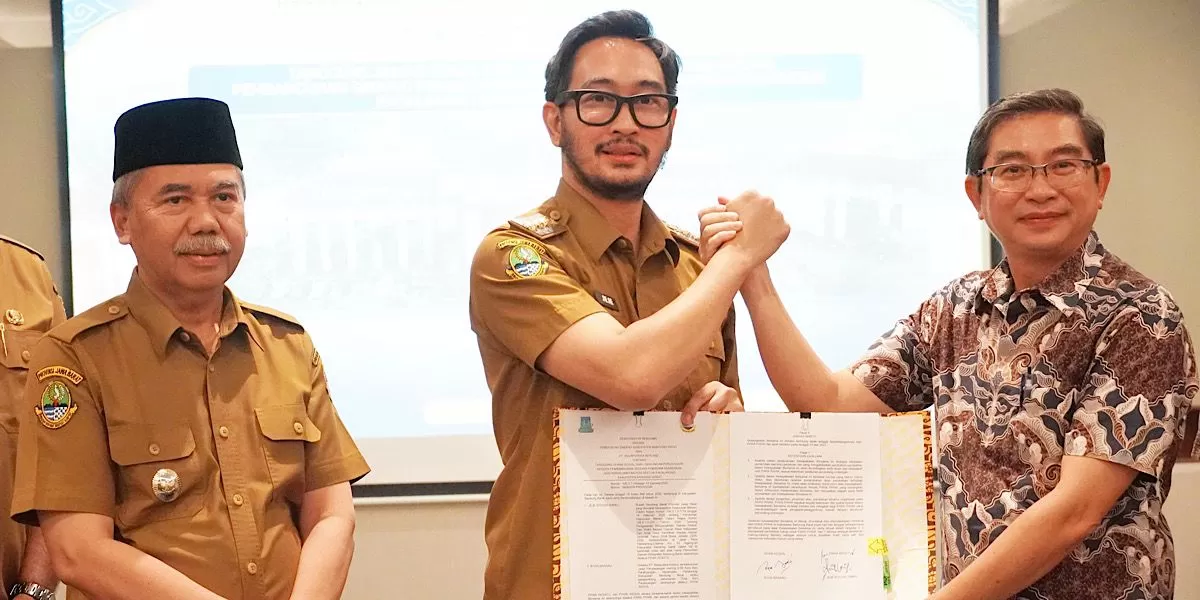 PT Belaputera Intiland Dukung Pelayanan Prima Lewat Pembangunan Gedung Damkar di Padalarang