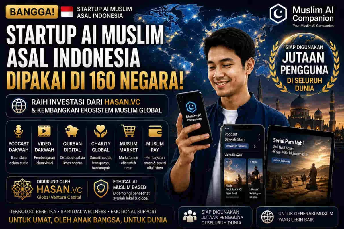 Muslim AI Companion Jadi Super-App Global