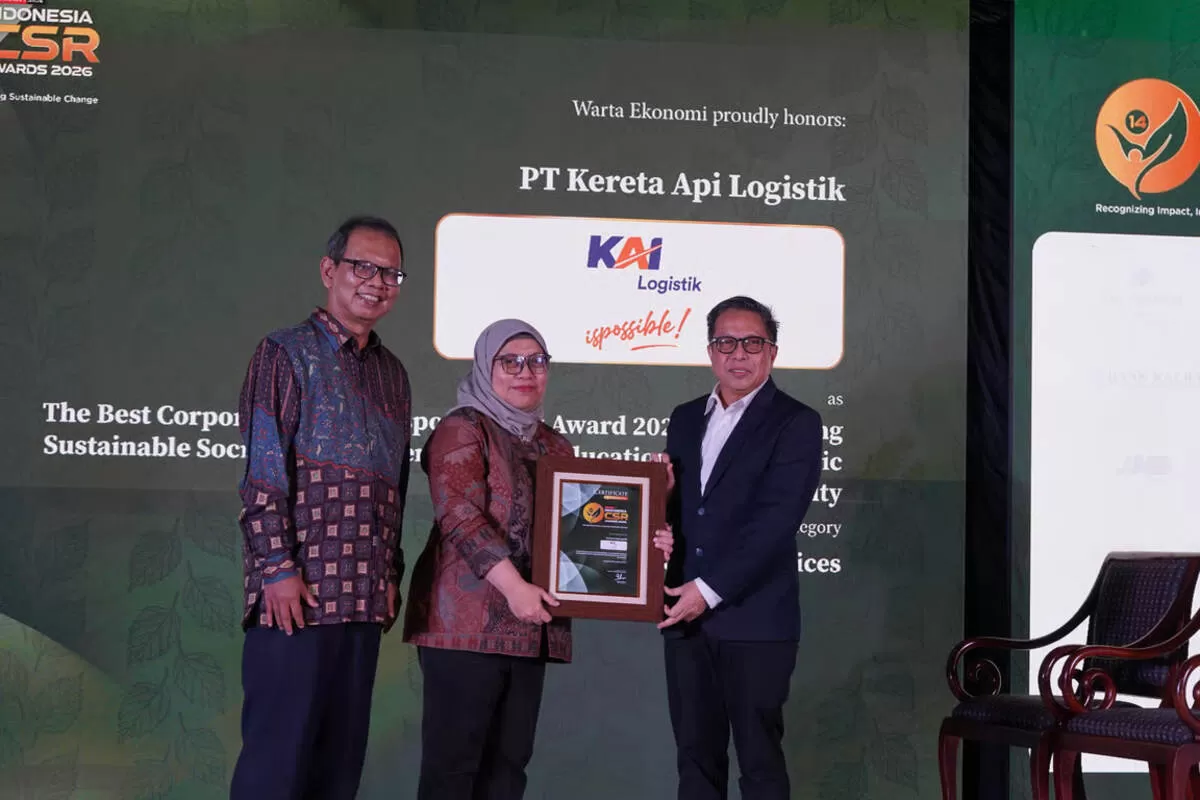 KAI Logistik Raih Penghargaan CSR 2026