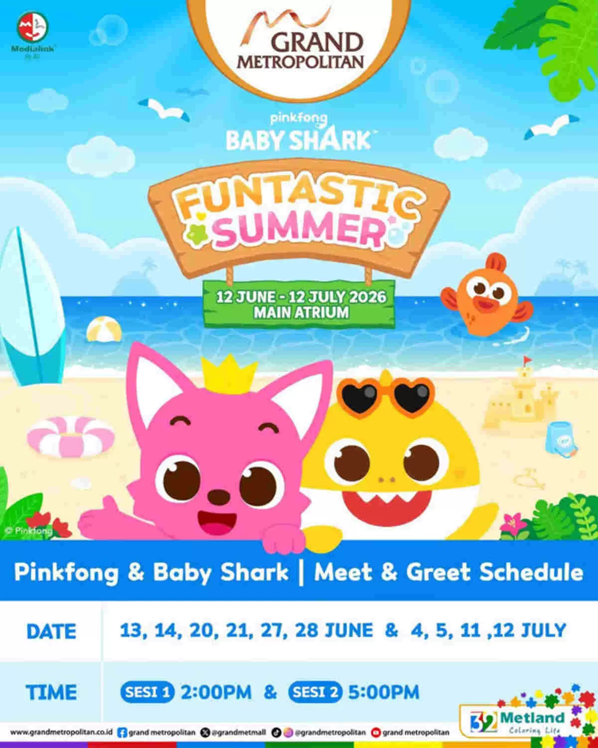 Pinkfong & Baby Shark Sambut Libur Sekolah