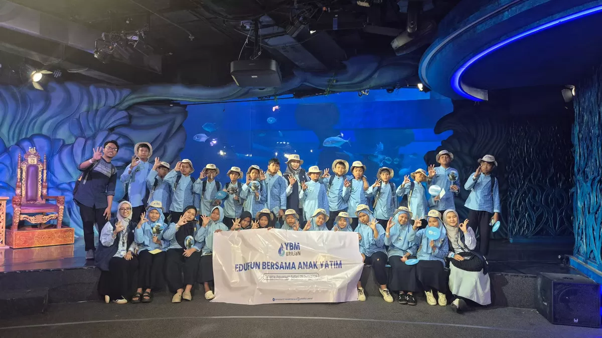 YBM BRI RO Jakarta 1 Ajak Anak Yatim Wisata Edukatif