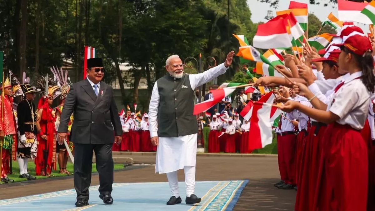 Prabowo Sambut Modi, Perkuat Hubungan Strategis Indonesia India
