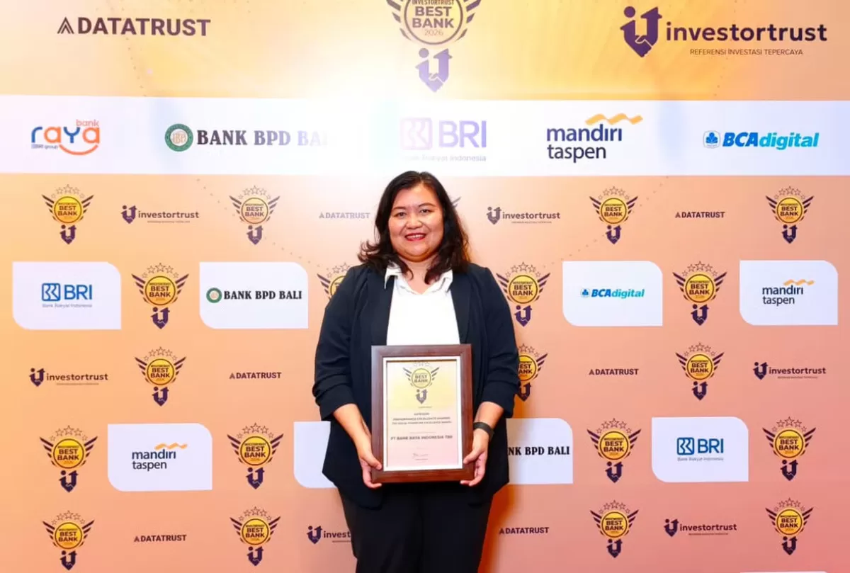 Bank Raya Raih Best Bank 2026 Lewat Inovasi Digital Inklusif