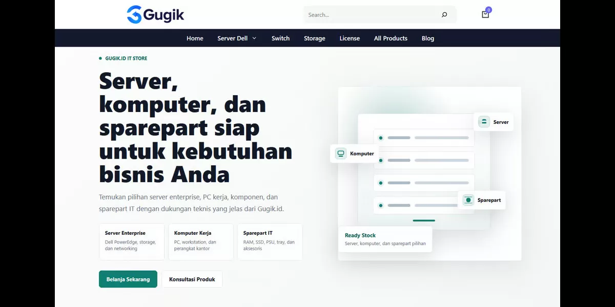 Gugik.id Perkuat Infrastruktur IT Indonesia