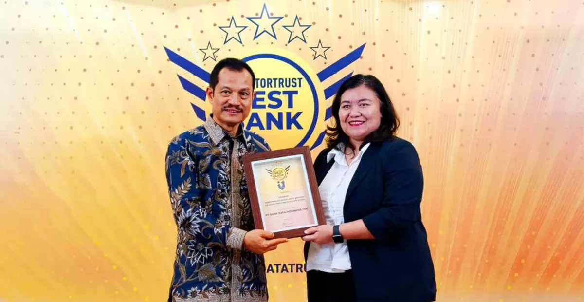Bank Raya Raih Penghargaan Best Bank 2026