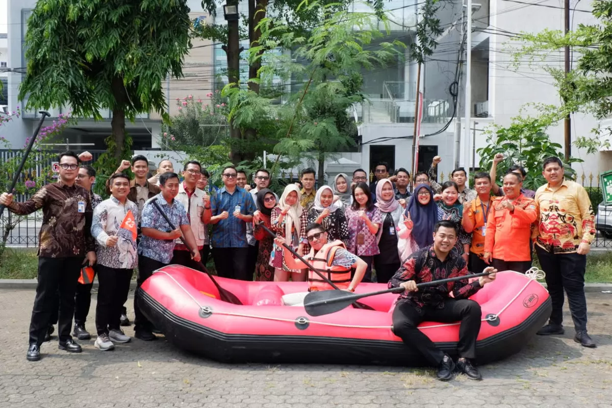 BRI Region 6 Gelar TOT BCM dengan Simulasi Keselamatan
