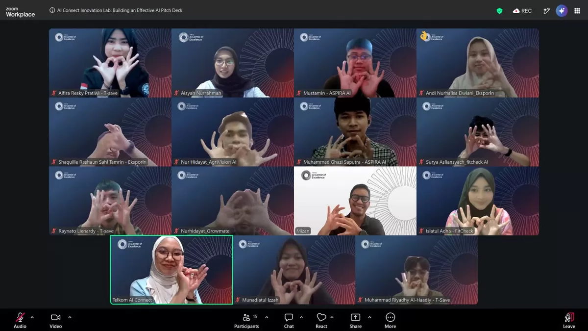 Telkom AI Connect Latih Tim Susun Pitch Deck Solusi AI