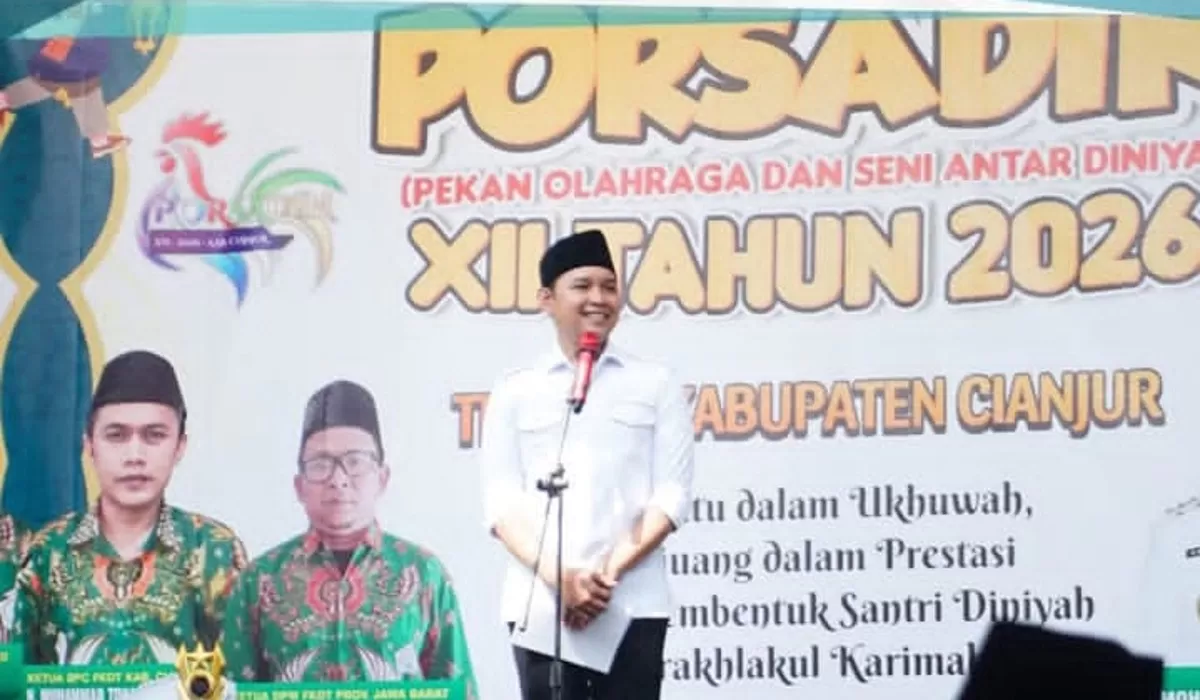 Bupati Cianjur Buka PORSADIN XII 2026, Dorong Santri Berprestasi dan Berkarakter Menuju Cianjur Era Baru