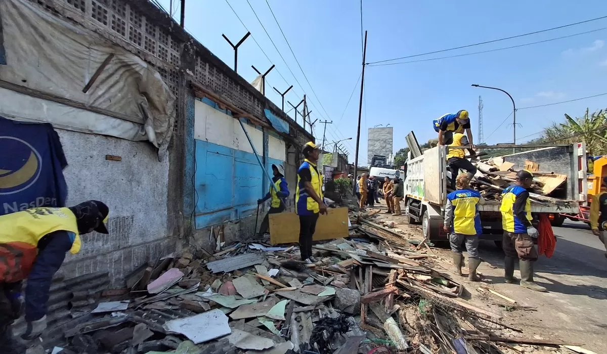 Tindak Lanjut Sidak KDM, 16 Bangunan Liar di Tagog Apu Padalarang Akhirnya Ditertibkan