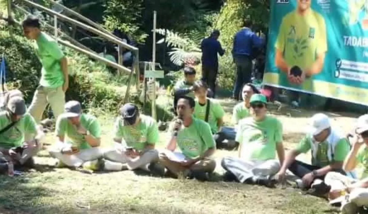 Harlah ke-28, DPC PKB Bandung Barat Tanam 1.150 Pohon di Gunung Burangrang, Tegaskan Komitmen Green Party