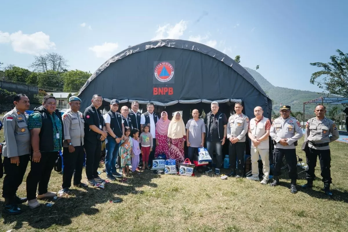 BRI bangun 3 posko logistik dan 1 dapur umum di NTT untuk mempercepat penyaluran bantuan dan pemulihan korban gempa. (Dok. BRI)