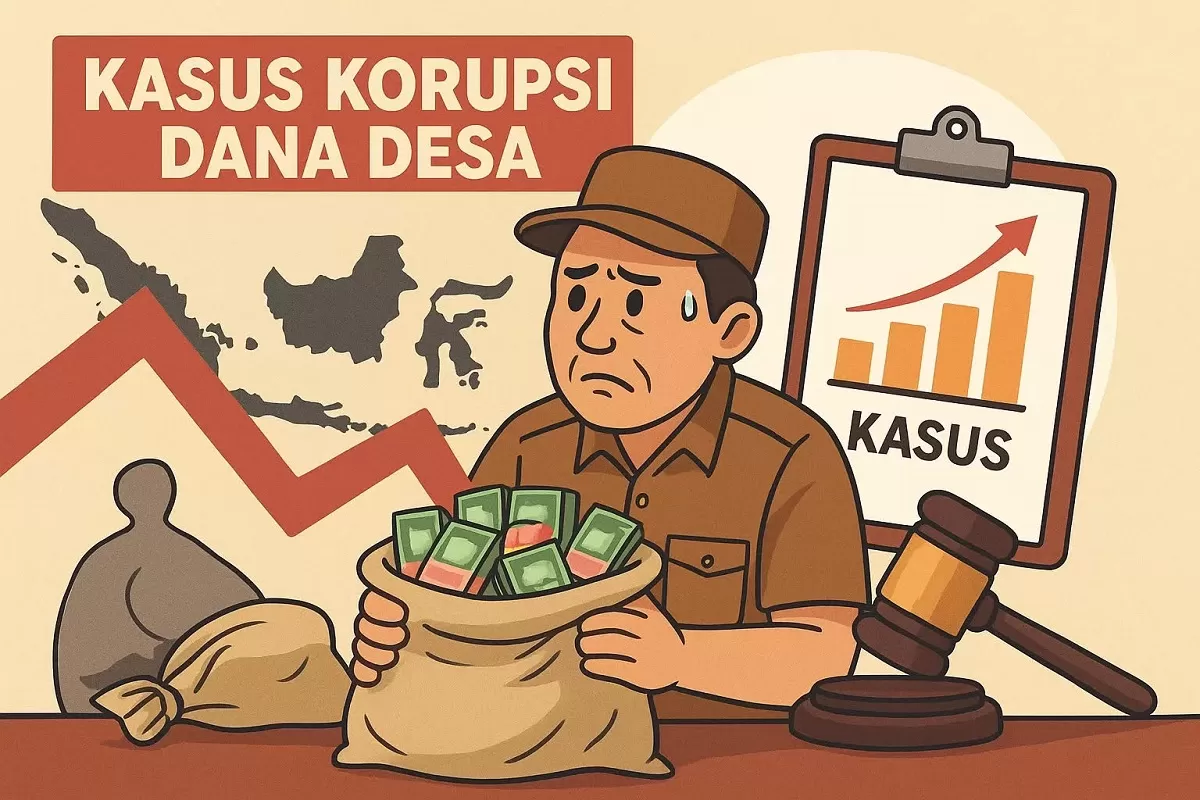 Ilustrasi Kasus Korupsi Dana Desa.*