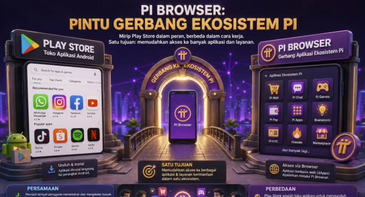 Pi Browser Value Ambisi Pi Browser: Menjadi Play Store Web3 Melalui Sentralisasi ...