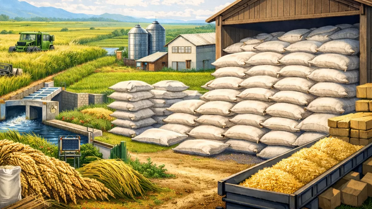 Waspada 'Eksodus' Gabah Bergerak Keluar Daerah. (Ilustrasi)