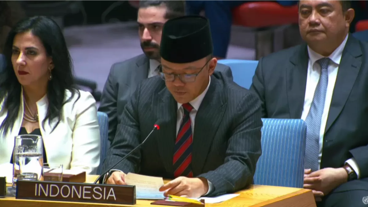Menteri Luar Negeri RI Sugiono, sedang berada di PBB (Ist)