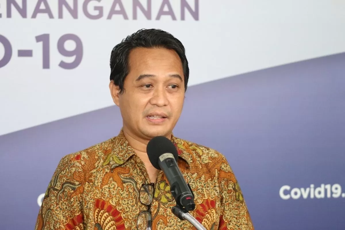Daeng M Faqih dari IDI dalam konferensi pers Gugus Tugas Percepatan Penanganan COVID-19 di Graha BNPB Jakarta, Kamis (16/4/2020).&nbsp;(f: Dok BNPB/kompas.com)