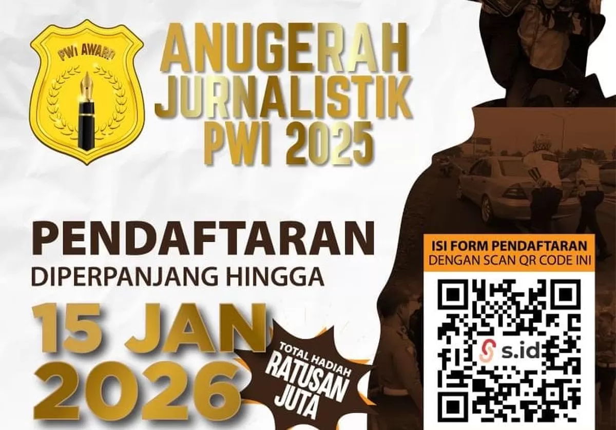 Anugerah Jurnalistik PWI Award 2025. (f: Ist)