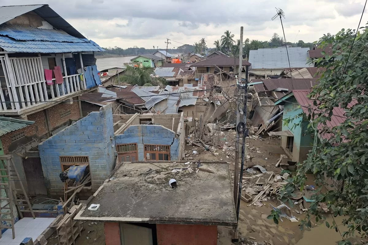 Bencans Sumatera. (f: kompas.com)