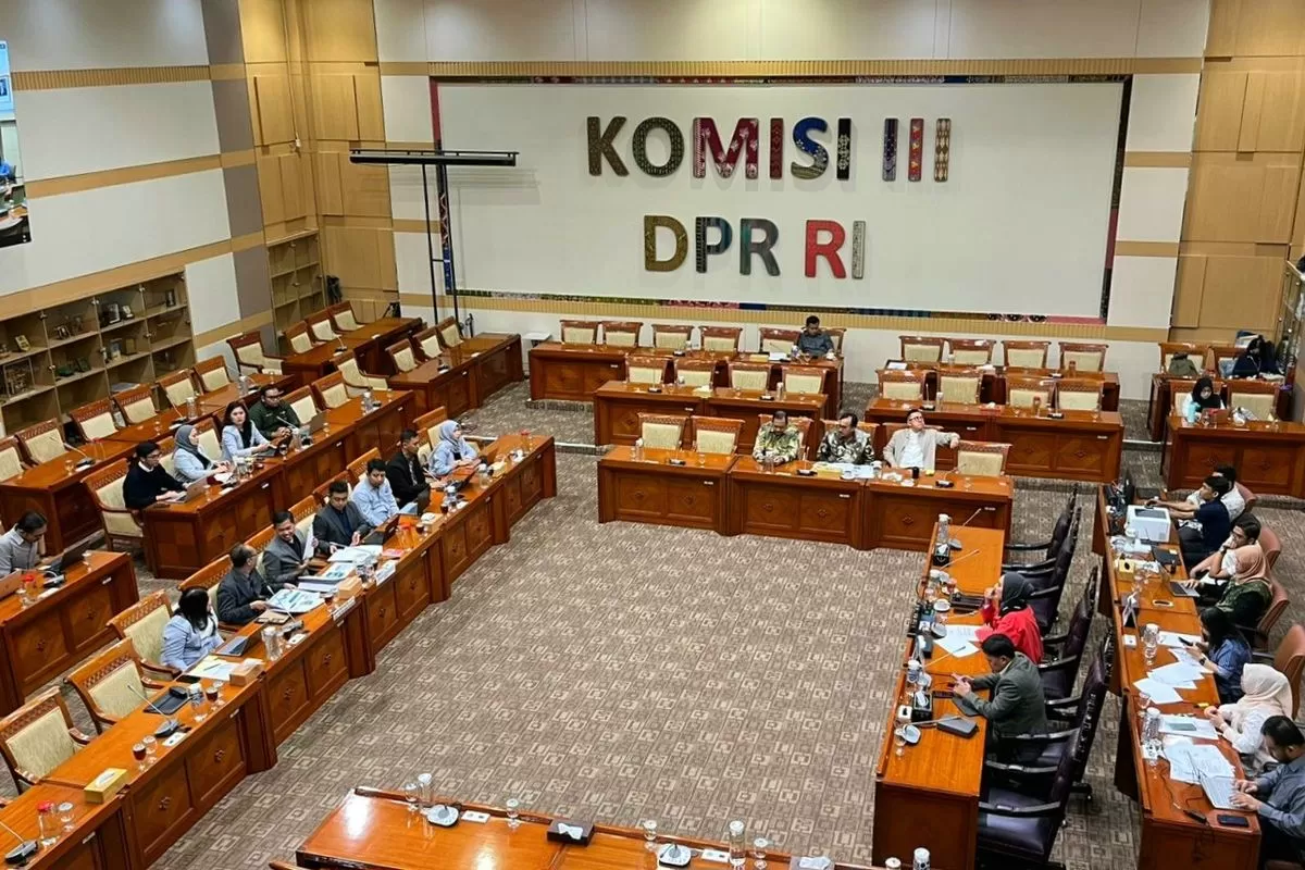 Ruang Komisi III DPR RI. (f: kompas.com)