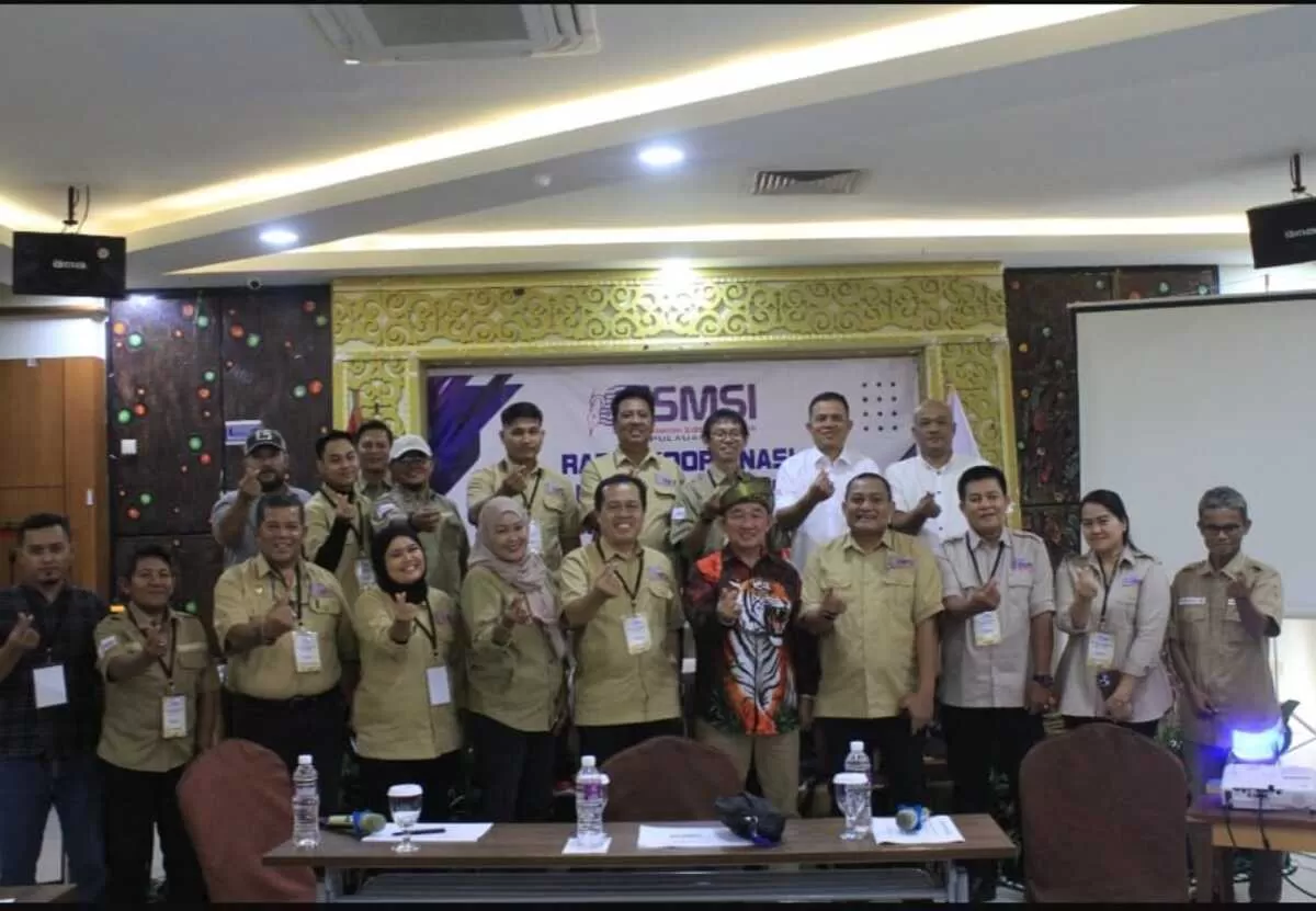 Rakorn SMSI Kepri Tahun 2026 di Hotel Golden View, Sabtu (17/1/2026). (f: Ist)