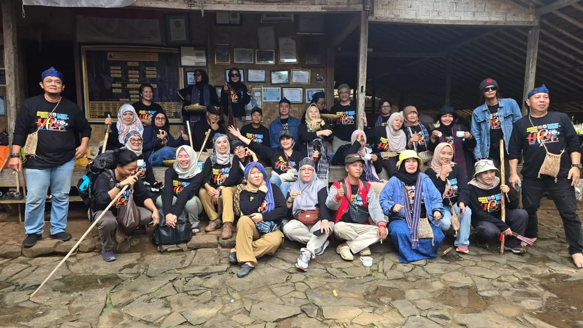 Kegiatan Kemah Budaya di Desa Kanekes Lebak Banten, tepatnya masyarakat adat Baduy, 16-17 Januari 2026. (f: Ist)