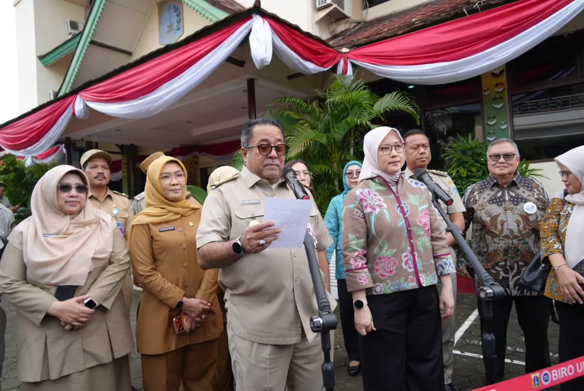 Peluncuran program GAS di Satuan PAUD Sejenis (SPS) Negeri Bale Bermain Rubah, Jalan Puskesmas, Kelurahan Baru, Kecamatan Pasar Rebo, Jakarta Timur, Senin (19/1/2026). (f: ist)