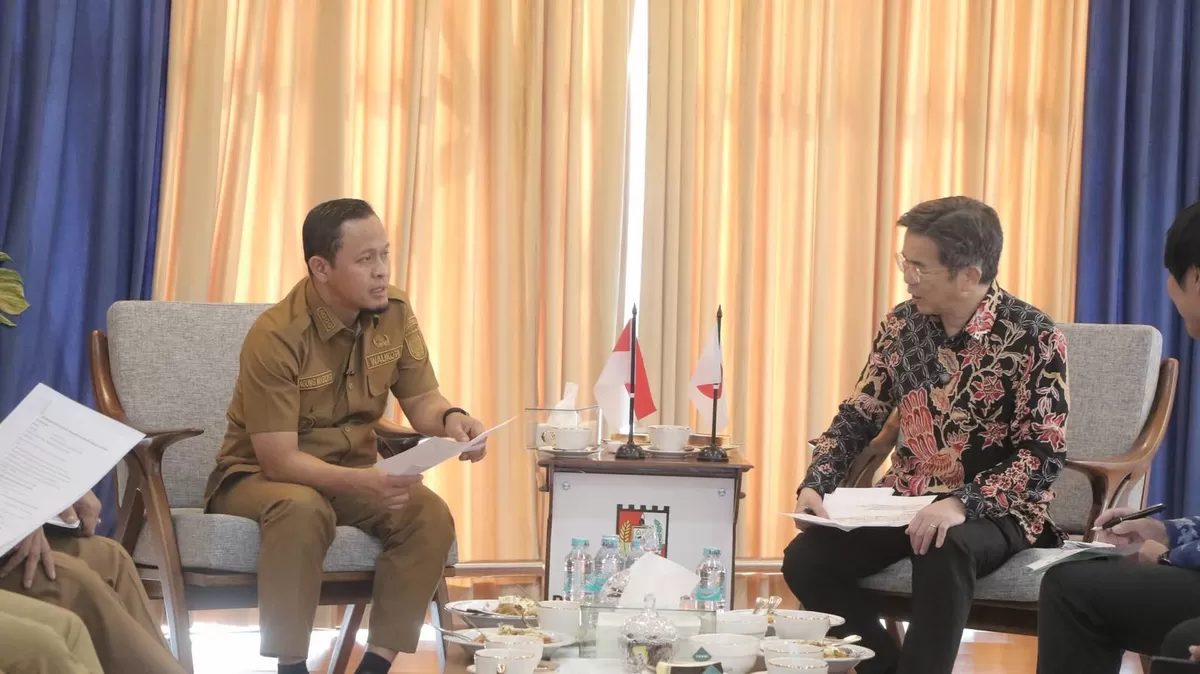 Konjen Jepang di Medan, Furugori Toru, melakukan kunjungan ke Kota Pekanbaru, Provinsi Riau. (f: Ist)