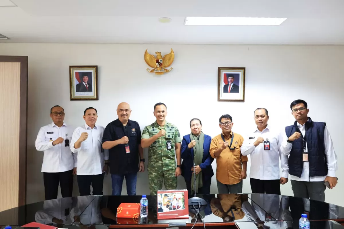 Kemhan bersama PWI Pusat hari ini, Jumat (23/1/2026), memfinalisasi peserta dan seluruh kelengkapan Diklat Bela Negara Wartawan PWI. (f: Ist)