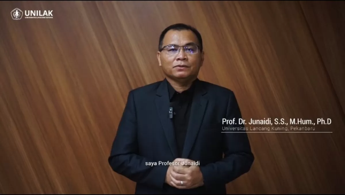 Rektor Universitas Lancang Kuning (Unilak) Prof Junaidi.