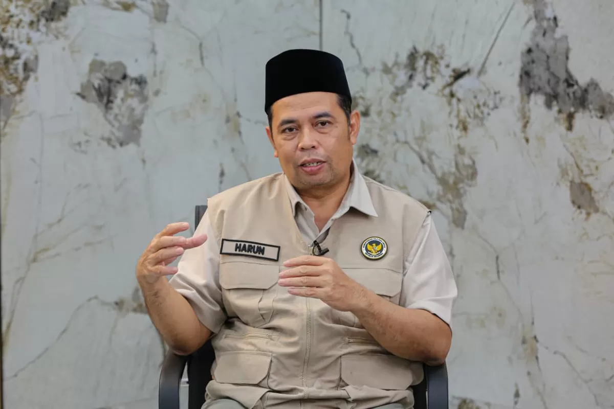 Direktur Jenderal Pengendalian Haji dan Umrah, Harun Al Rasyid. (f: Ist)