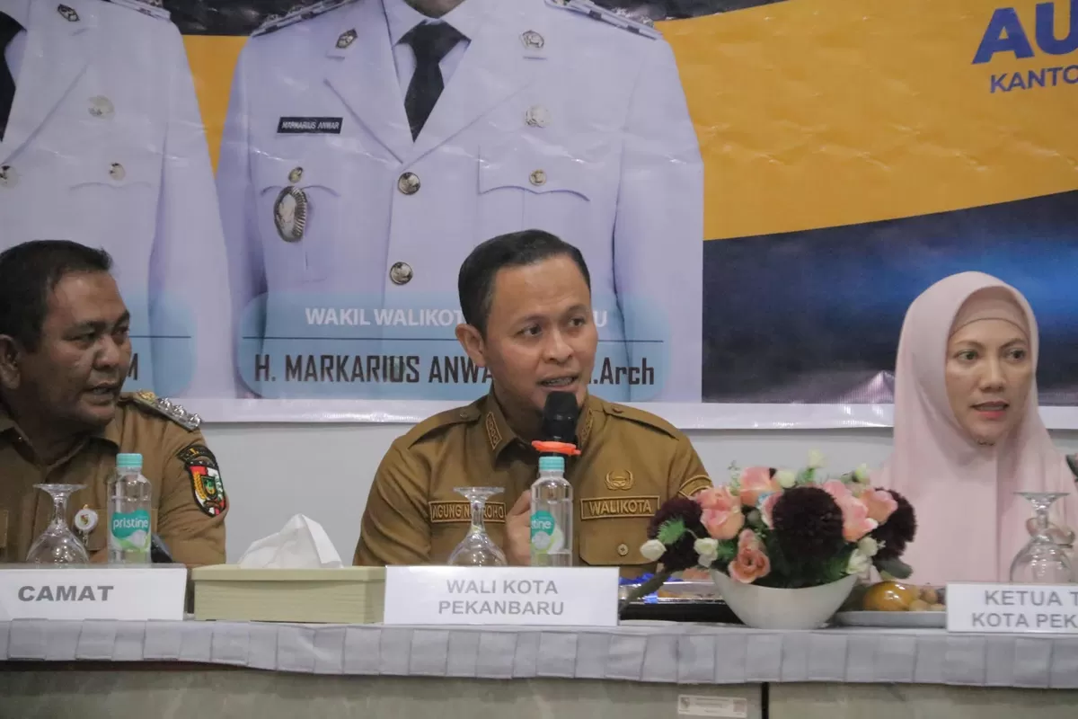 Wali Kota Pekanbaru Agung Nugroho. (f: ist)