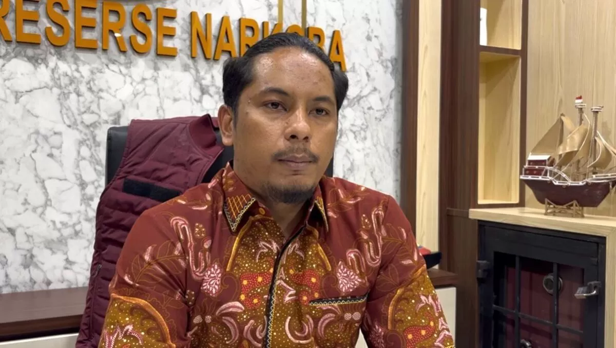 Kasat Resnarkoba Polresta Pekanbaru, Kompol Mochamad Jacub N Kamaru.