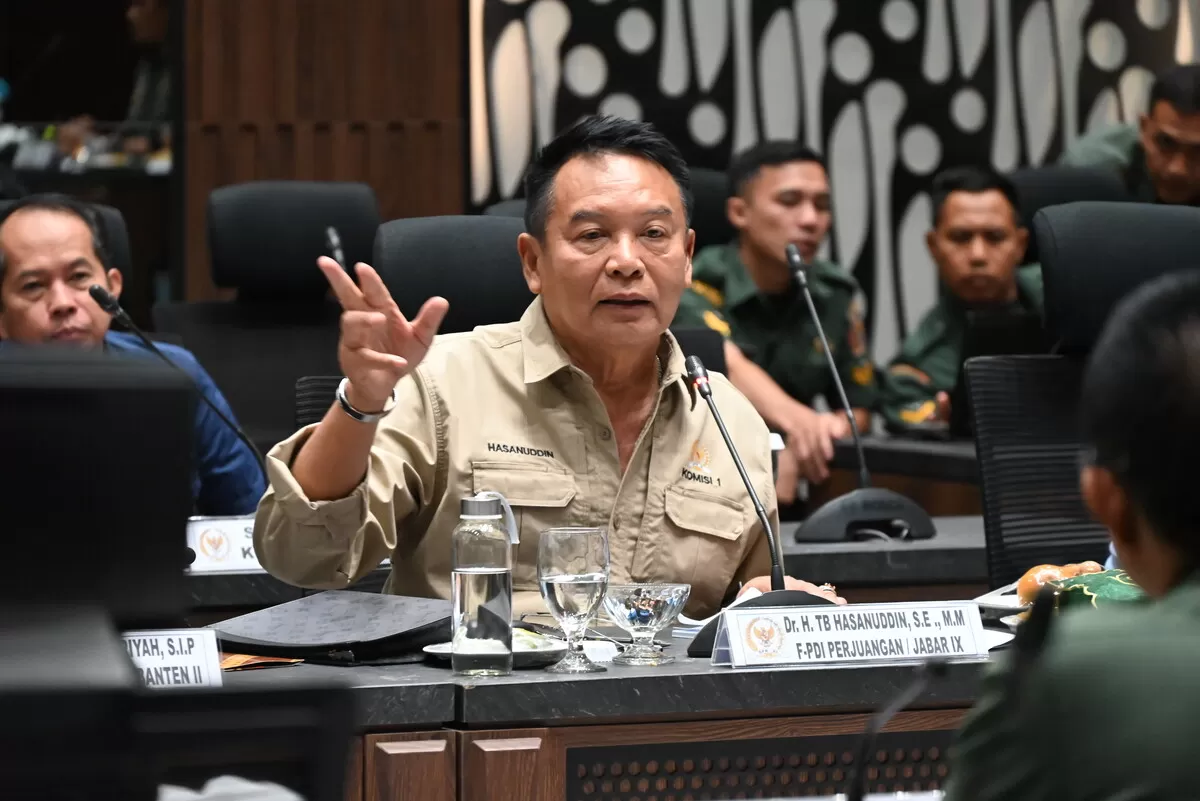 TB Hasanuddin, anggota Komisi I DPR RI. (f: internet)