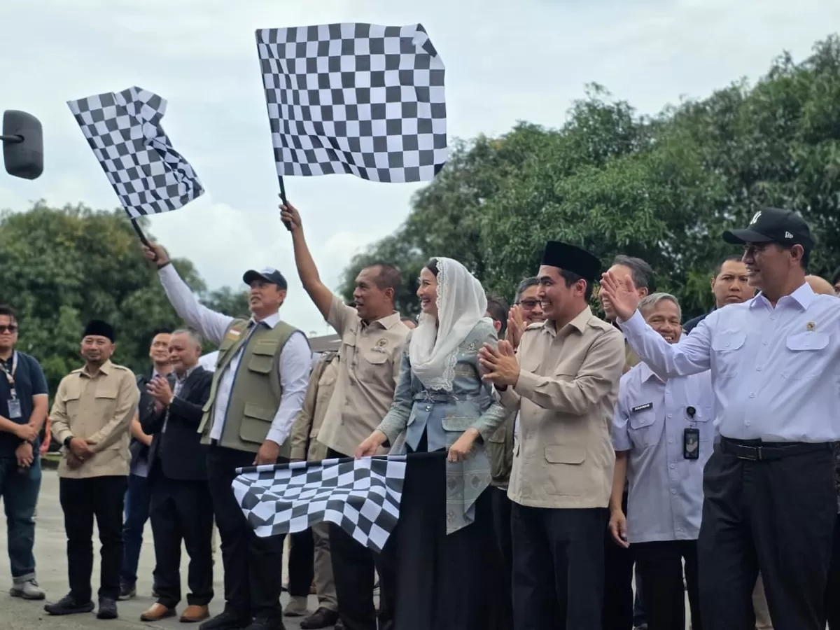 Prosesi melepas ekspor beras  di Gudang Bulog Kelapa Gading, Jakarta, Rabu (4/3/2026). (f: Ist)