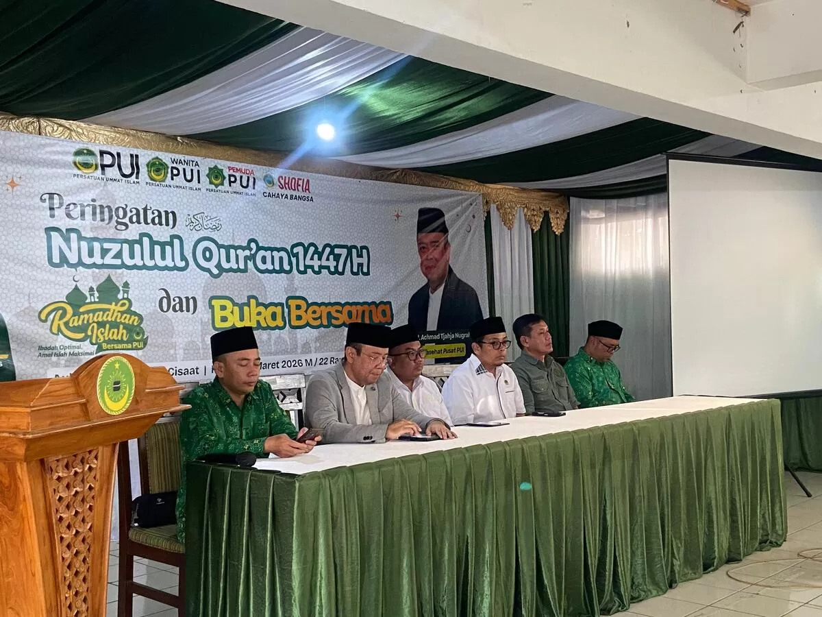 Peringatan Nuzulul Qur'an, PUI Ajak Umat Perkuat Dakwah dan Peran Santri.