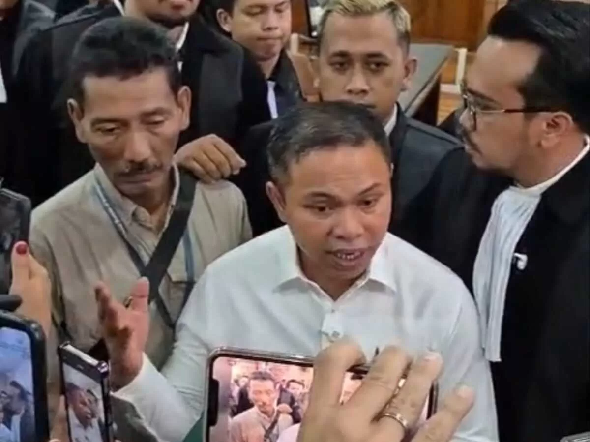Abdul Wahid, Gubernur Riau non aktif, bongkar 4 kejanggalan dakwaan KPK di sidang perdana, di PN Pekanbaru, Kamis, 26 Maret 2026.
