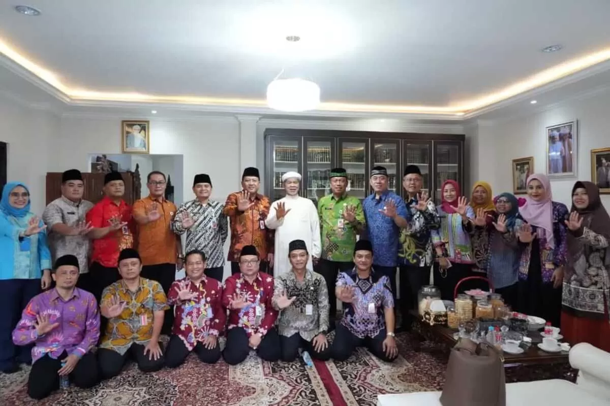 Munjirin Gelar Safari Syawal 1447 H, Perkuat Silaturahmi Ulama dan Umara di Jakarta Timur, pada Kamis, 26 Maret 2026.