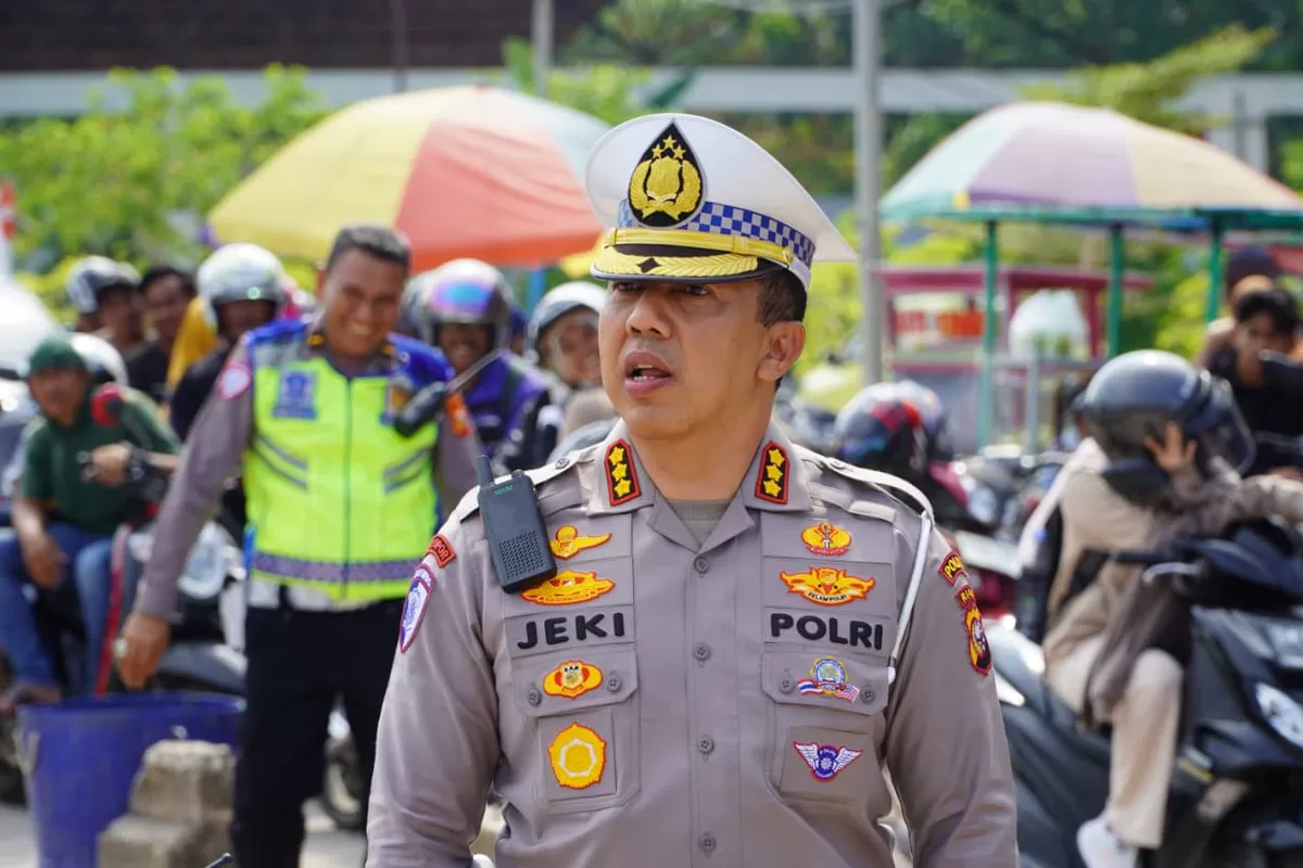Dirlantas Polda Riau, Kombes Pol Jeki Rahmat Mustika.