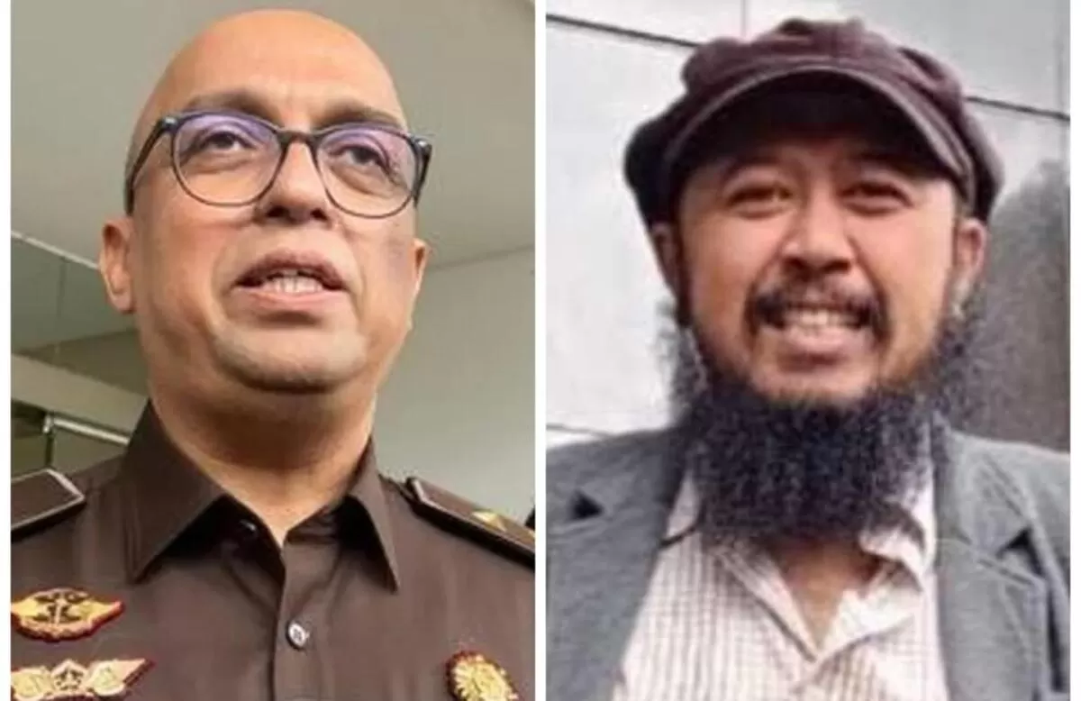 Kiri) Direktur Penyidikan Jampidsus Kejagung&nbsp;Syarief Sulaeman Nahdi, dan Hari Purwanto, Direktur Eksekutif&nbsp;Studi Demokrasi Rakyat (SDR).&nbsp;