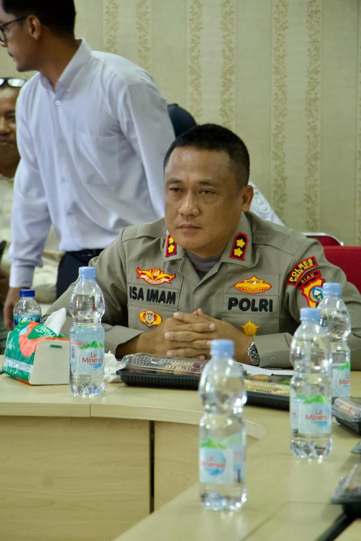 Kapolres Rohil AKBP Isa Imam Syahroni.