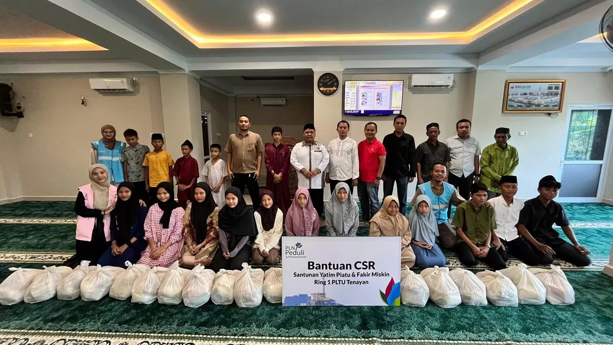 Refleksi Hari Kartini 2026, Srikandi PLN NP UP Tenayan menyalakan harapan lewat Aksi Pemberdayaan, Kemanusiaan, dan Pendidikan. (f: istimewa)