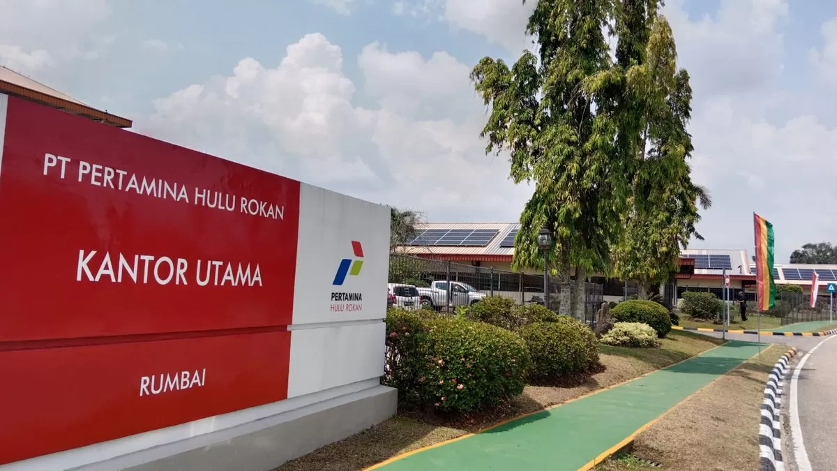 Kantor PT Pertamina Hulu Rokan (PHR) di Rumbai, Kota Pekanbaru. (f: internet)